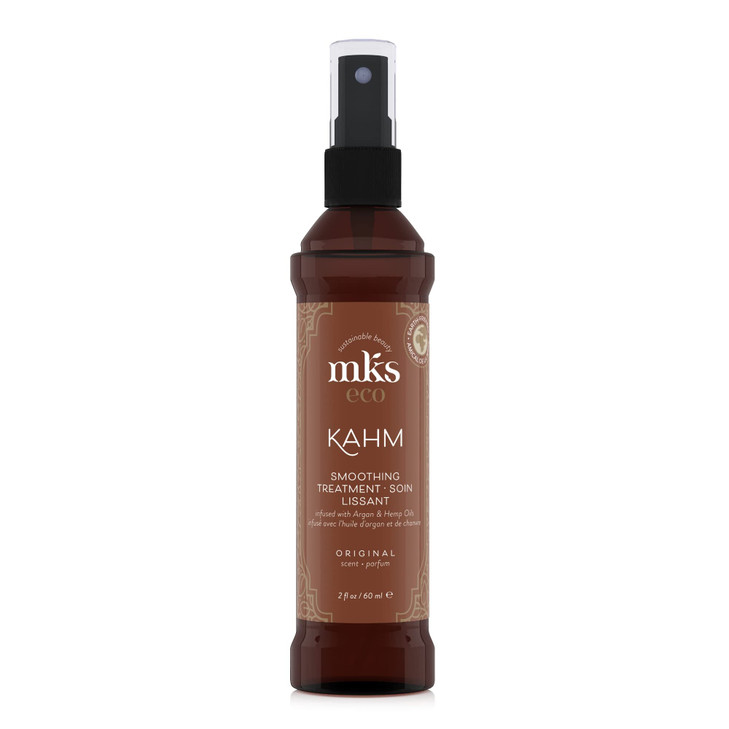 MKS eco Kahm Smoothing Treatment Original Scent 2 fl oz Hair Smoothing Treatment Vegetable Keratin Protein Moroccan Arga