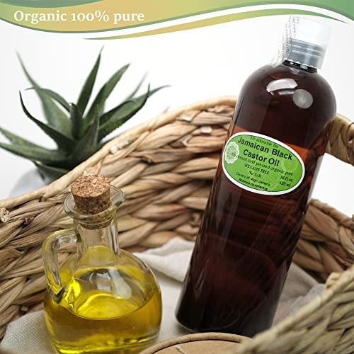 Dr Adorable 16 oz Jamaican Black Castor Oil Pure Natural Organic Strengthen Grow Restore Hair Care