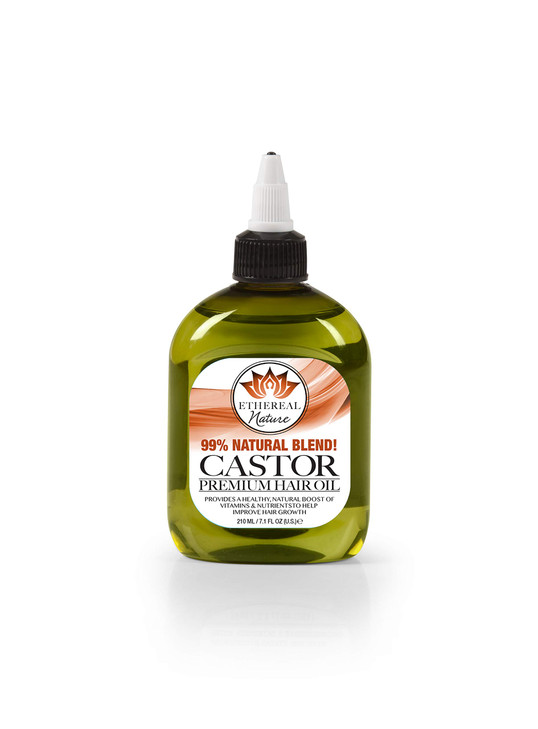 Ethereal Nature 99 Natural Hair Oil Blend Castor 710 fl oz