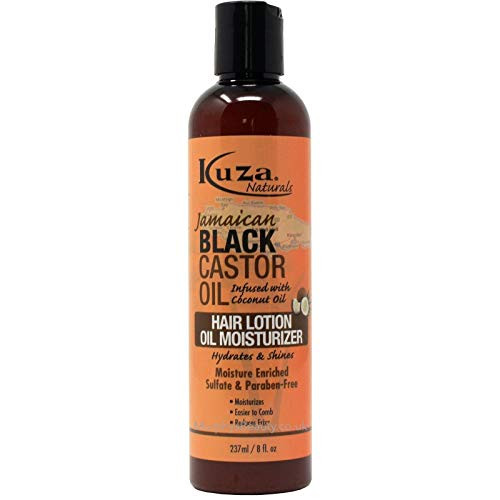 Kuza Naturals Castor Oil Hair Lotion Moisturizer Black