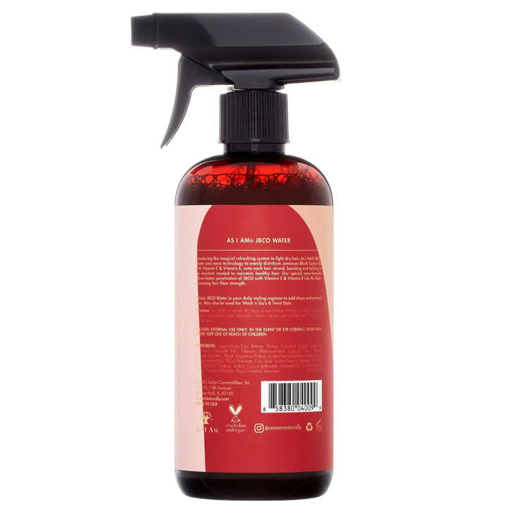 As I Am Jamaican Black Castor Oil Water Pack of 3