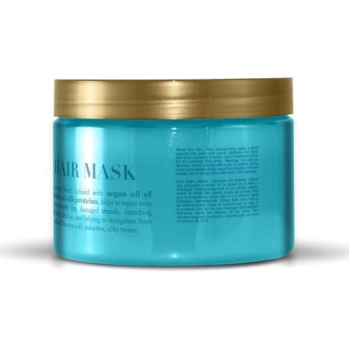 OGX Extra Strength Hydrate Repair Argan Oil of Morocco Hair Mask Deep Moisturizing Conditioning Treatment Citrus 6 Ounce