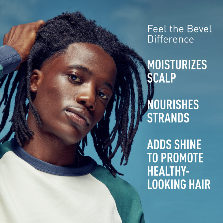 Bevel Essentials 3in1 Hair Scalp Styling Oil for Curly Hair with Tea Tree Oil Jojoba Oil and Jamaican Black Castor Oil 3