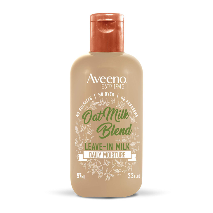 Aveeno FarmFresh Oat Milk LeaveIn Hair Conditioner Treatment Lightweight Moisturizer for Dry Damaged Hair Safe for Color