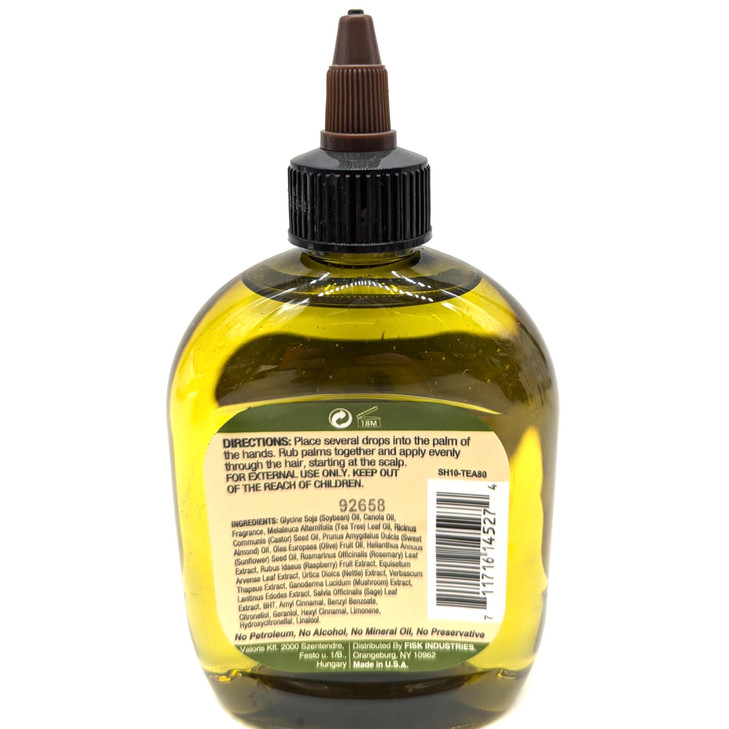 Difeel Premium Natural Hair Oil Tea Tree Oil for Dry Scalp 71 Ounce