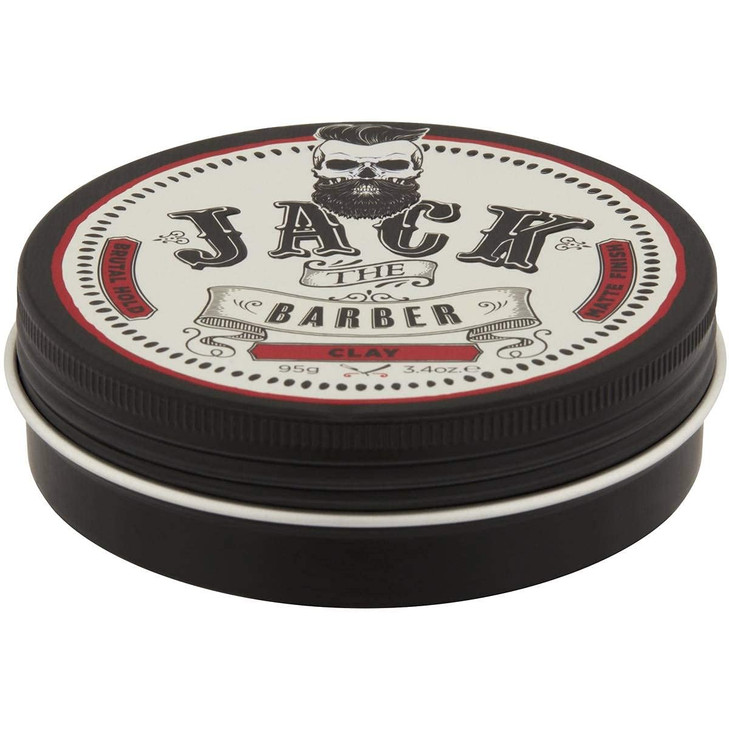 Jack The Barber Clay 95g Brutal Hold Matte Finish No Parabens