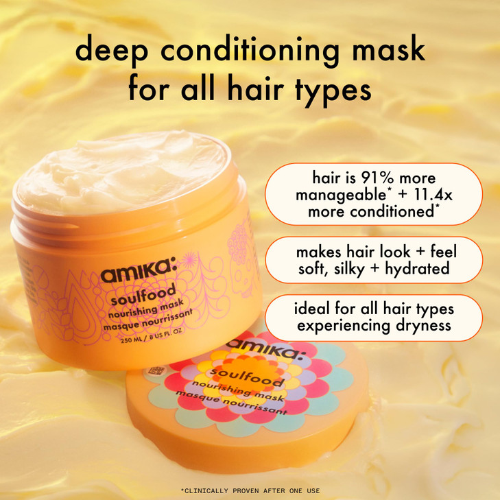amika soulfood nourishing mask 16 Fl Oz Pack of 1