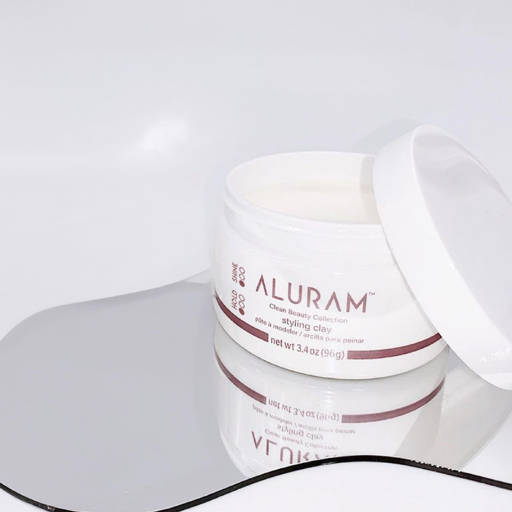 ALURAM Hair Styling Clay Soft Satin Finish Clean Beauty Haircare for All Hair Types 34 Fl Oz