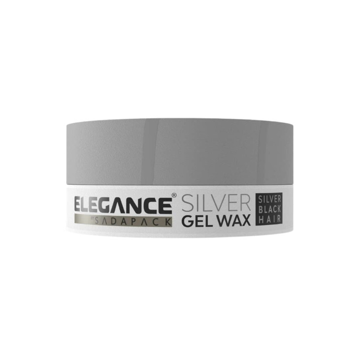 E Elegance Hair Products Silver Color Hair Styling Gel Wax 493 Oz Medium Control Shinny Finish Effortless Elegance