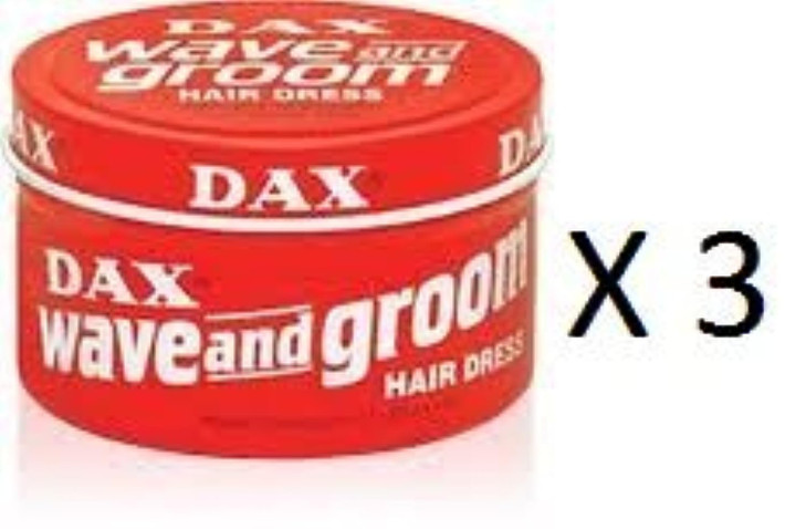 Dax Wave and Groom Hair Dress 35 Ounce Pack of 3