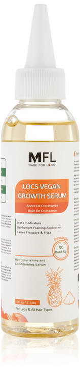Locs Vegan Growth Serum Locs Oil Pineapple Blueberry Peppermint Scent 4 oz Pineapple