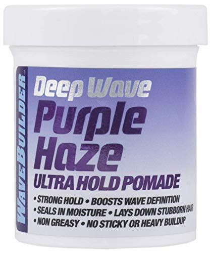 Wavebuilder Deep Wave Purple Haze Ultra Hold Pomade 30 Ounce