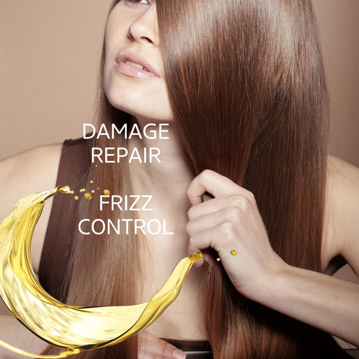 Kerazon Keratin Hair Serum Argan Oil Smoothing Dry Damage Repair Treatment Premium Formula Anti Frizz Hair Protection