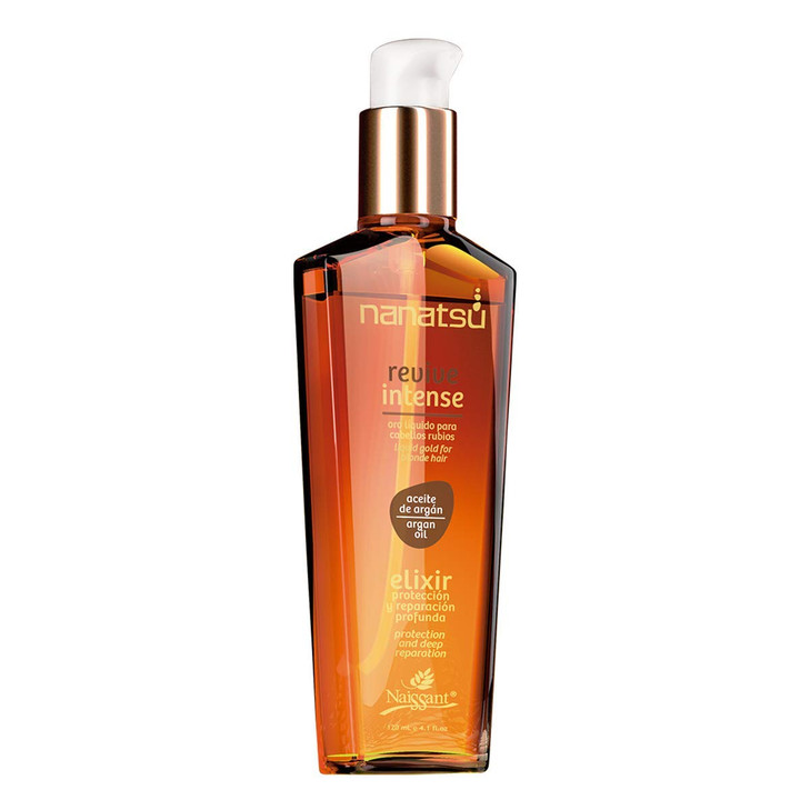 naissant Elixir Argan Oil Hair Treatment Frizz Control Heat and UV Protection for Color Treated and Natural Hair Nourish