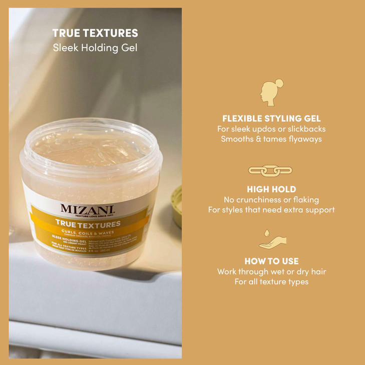 Mizani True Textures Coil Stretch Cream Soft Hold Curl Shamping Cream NonDrying For Curly Coily Hair 85 Fl Oz
