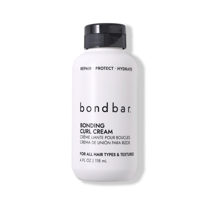Bondbar Bonding Curl Cream Seals in Moisture Adds Bounce Cruelty Free Vegan Paraben Free 4 Oz