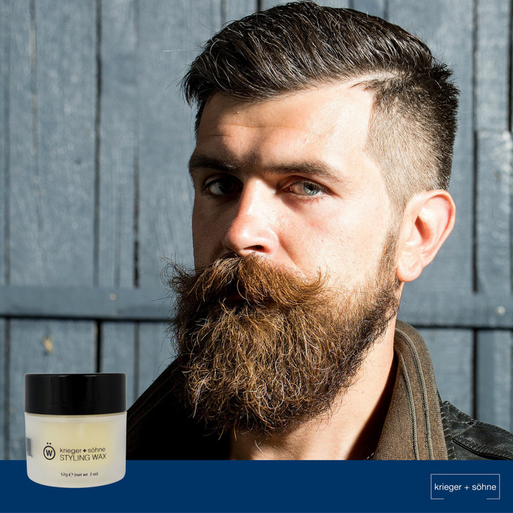 Premium Styling Wax For Men KS Salon Quality Hair Care Products for Short Hair Infused w Caranauba Wax for Separation Mo