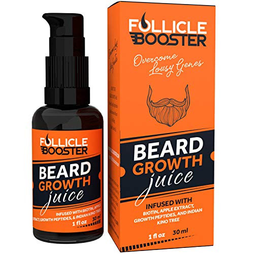 Beard Growth Oil 1Fl Oz Growing Serum That Softens Strengthens Beards and Mustaches Facial Hair Treatment Treatment Infu