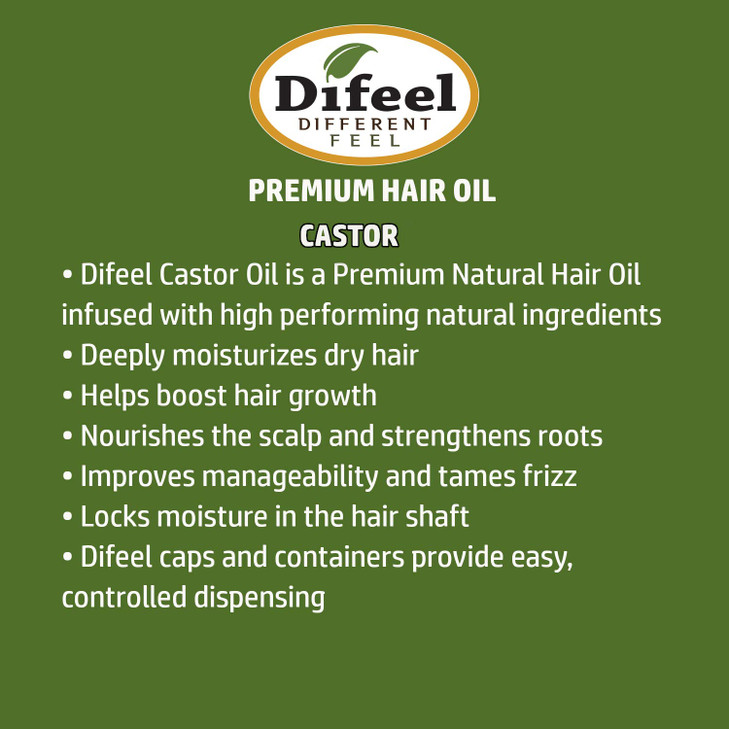 Difeel Mega Care Castor Oil 25 ounce Natural Castor Oil for Hair Growth