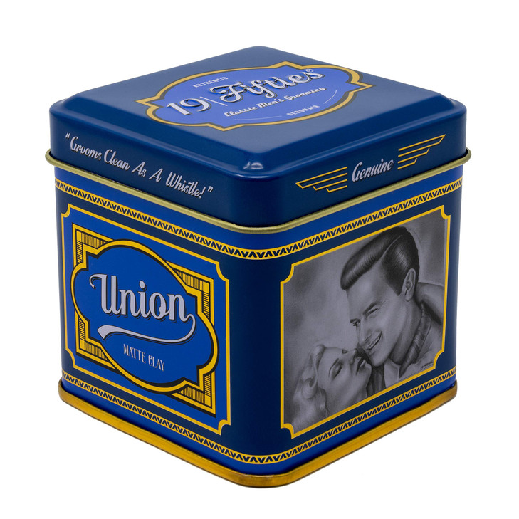 Matte Styling Clay For Men 4oz Beautifully Crafted Tin All Day Pliable Hold Low Shine Big Volume Ideal For Loose Pomps M