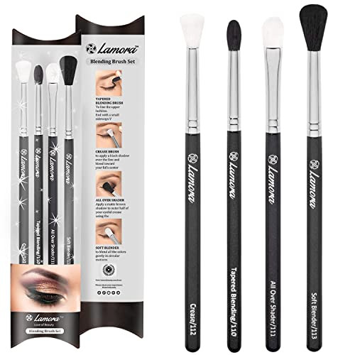 Eyeshadow Brush Set Blending Brushes - Eye Makeup Brushes Eyeshadow Kit - Smoky Eye Brush Set - For Shading or Blending of Eye Shadow Cream Powder Hi