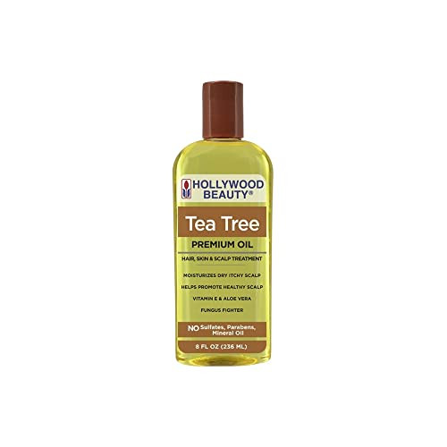 HOLLYWOOD BEAUTY Tea Tree Oil Skin Scalp Treatment 8 oz