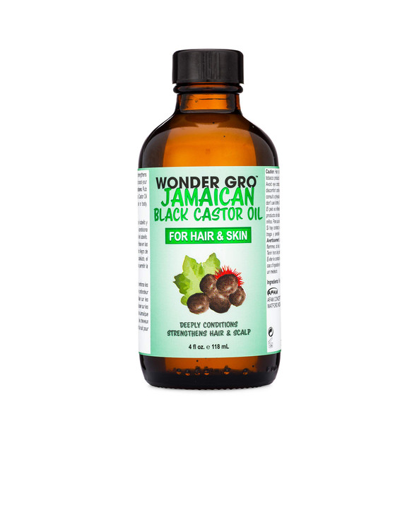 Wonder Gro Essential Oil Hair Skin Jamaican Black Castor Oil 4 fl oz Deep Strengthening Conditioner Boost Hair Growth fo