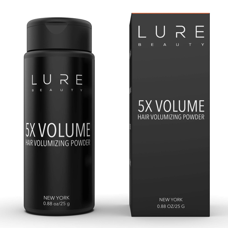 LURE BEAUTY 5X Volume Up Hair Volumizing Powder 24 Hour Volume and Thickness Texturizing Volumizing Styling Dust It Powd