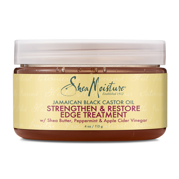 Shea Moisture Jamaican Black Castor Oil Strengthen Grow Restore Edge Treatment 4 Ounce
