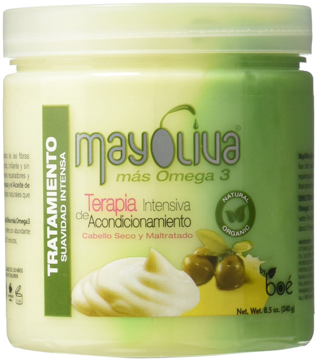 BOE Mayoliva Intensive Conditioning Therapy for Dry Damaged Hair 85 Oz 85 Ounces