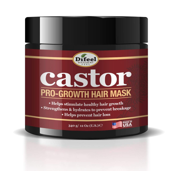Difeel Castor ProGrowth Hair Mask 12 oz