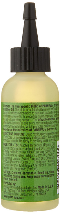 Parnevu Ttree Scalp Growth Oil 2 Oz