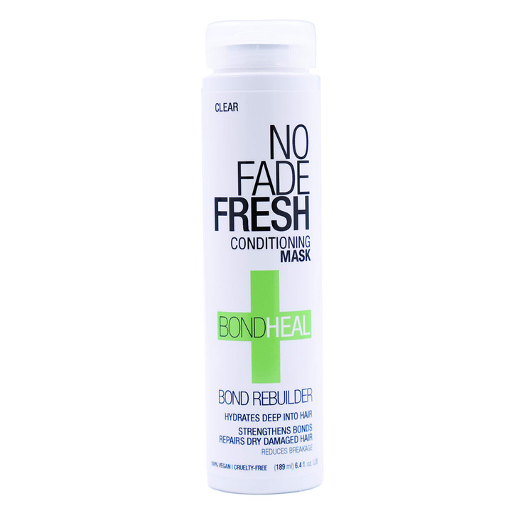 NO FADE FRESH BondHeal Bond Rebuilder Conditioner Bonding Conditioner Hydrating Mask to Smooth and Nourish Damaged or Co