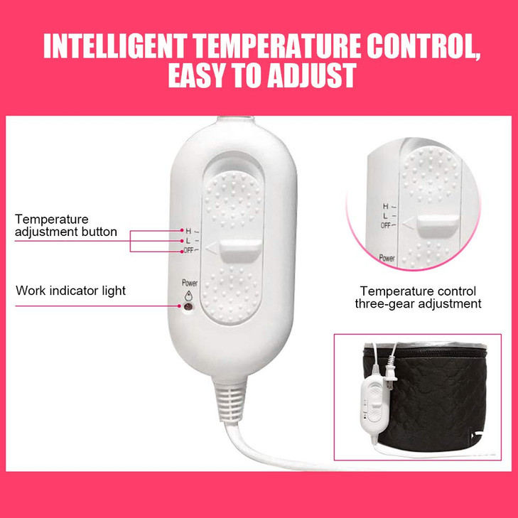 Hair Steamer Electric Hair Care Hat Adjustable Hair Treatments Steam Hair Thermal Treatment Plug 110V