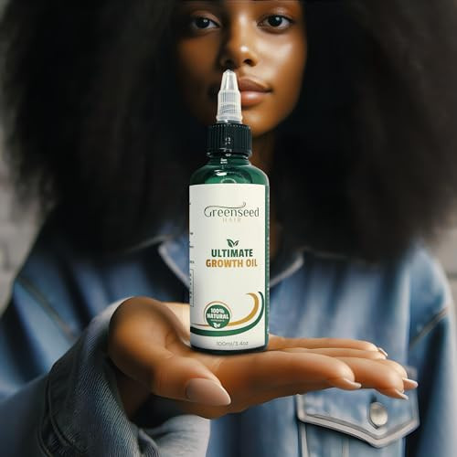GreenSeed Hair Hair Growth Oil Formulated to Support Longer Stronger and Moisturized Hair Paraben Free Alcohol Free Made