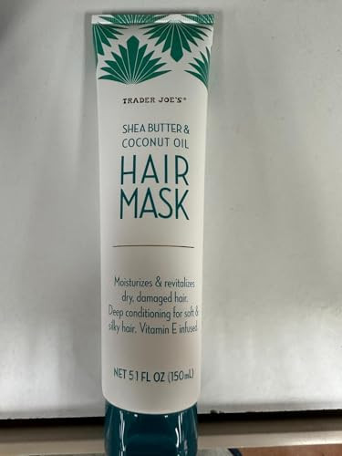 Trader Joes Shea Butter Coconut Oil Hair Mask 51 FL OZ 2Pack Y