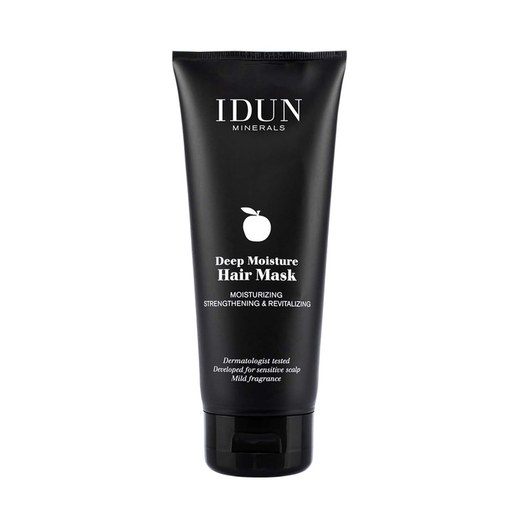 IDUN Minerals Deep Moisture Hair Mask Strengthen and Restore Nourish Hair with Shea Oil Cruelty Free 100 Vegan Hair Care