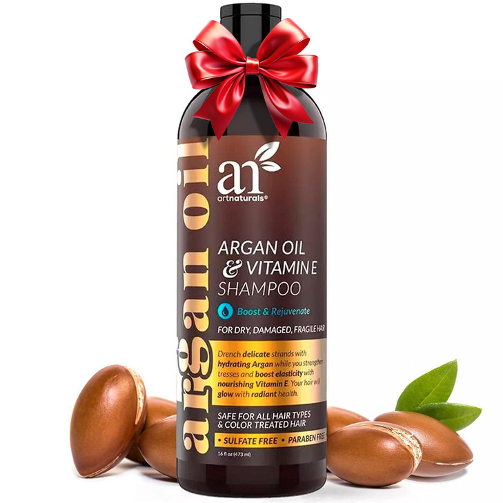 artnaturals Argan Hair Growth Shampoo 16 Fl Oz 473ml Sulfate Free Treatment for Hair Loss Thinning Regrowth Men Women In