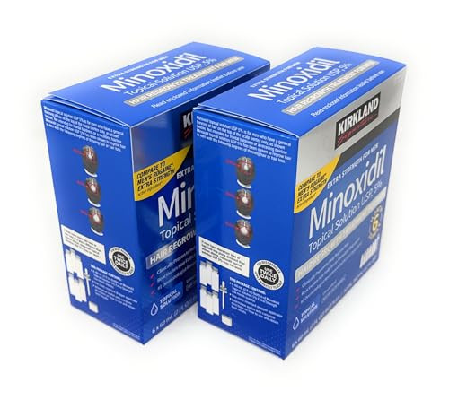 Minoxidil for Men 5 Topical Solution Extra Strength Hair Regrowth Treatment Dropper Applicator Not Included Clear Includ