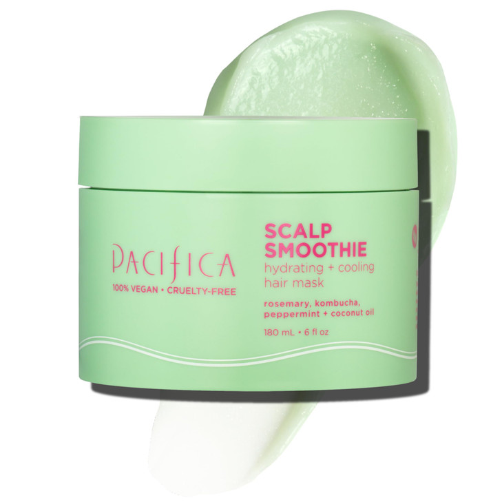 Pacifica Scalp Smoothie Hydrating Scalp Treatment LeaveOn Hair Mask Cooling Relief for Dry Flaky Itchy Scalp Thinning Ha