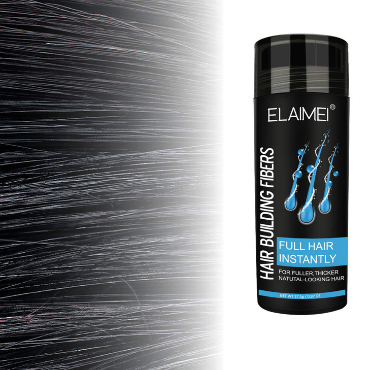 Hair Fibers for Thinning Hair with Spray 100 Undetectable Natural Fibers Conceals Hair Loss in 15 Seconds For Women Men