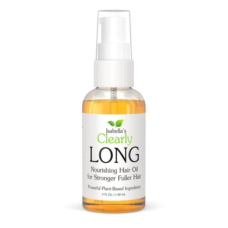 Clearly LONG 100 Natural Hair Strengthening Conditioning Leave In Treatment for Split Ends Dry Damaged Hair with Castor