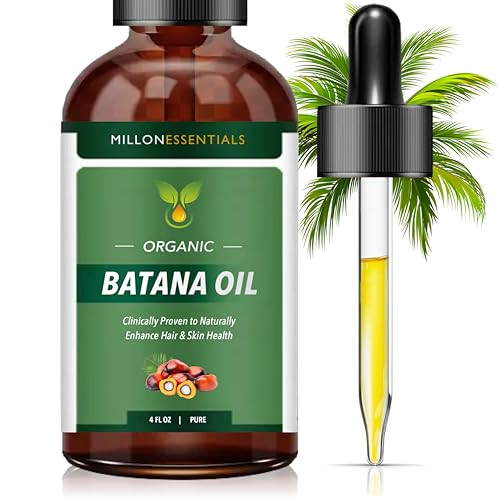 Dr Sebi Premium Organic Batana Oil for Hair Growth Skin Wellness Nourishing Moisturizing Treatment from Honduras Promote