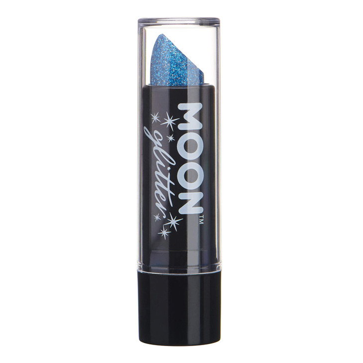 Moon Glitter Holographic Glitter Lipstick 0.17oz - Blue