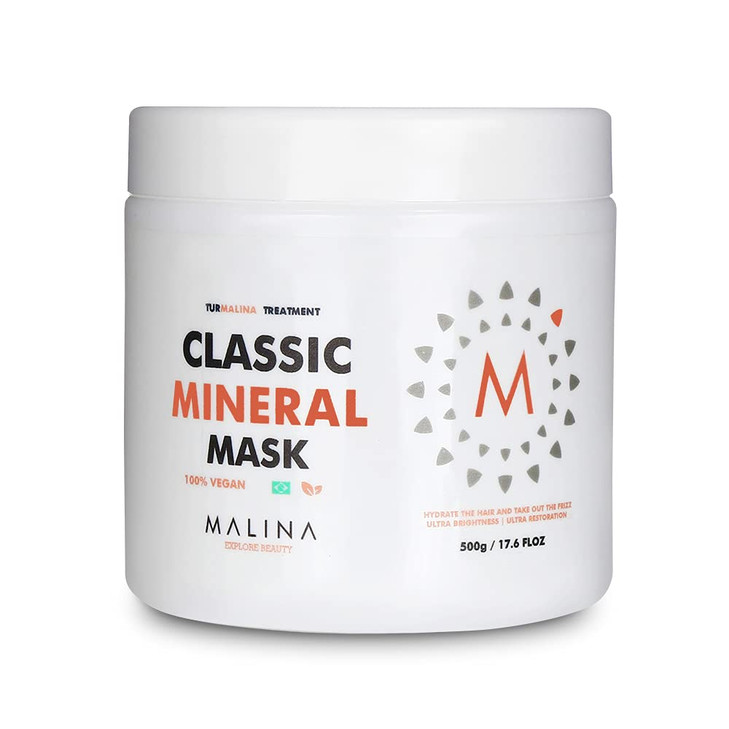 Malina Classic Mineral Mask Vegan Hair Treatment Repair 500g