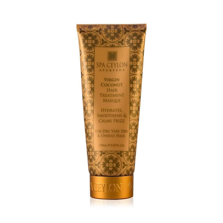 SPA CEYLON Virgin Coconut Hair Treatment Masque Deep Conditioning Hair Repair 100 Vegan Vegetarian Best for Dry Very Dry