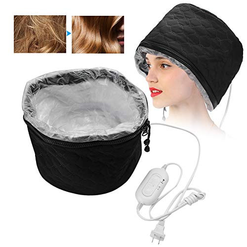 Electric Hair Steamer for Black Hair Deep Conditioning Scalp Treatment with Thermal Heat Hot Oil at Home