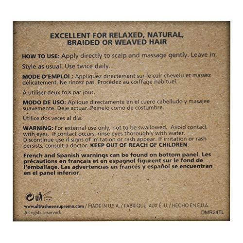 Dr Miracles Hot Gro Hair and Scalp Treatment For Healthy Hair Growth Shine Contains Aloe Shea Butter Jojoba Oil Strength