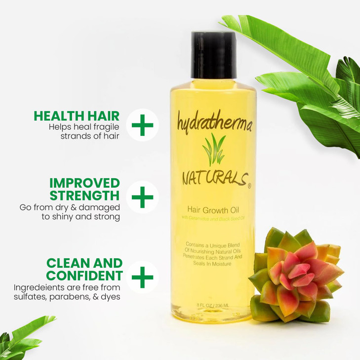 Hydratherma Naturals Hair Growth Oil 80 oz