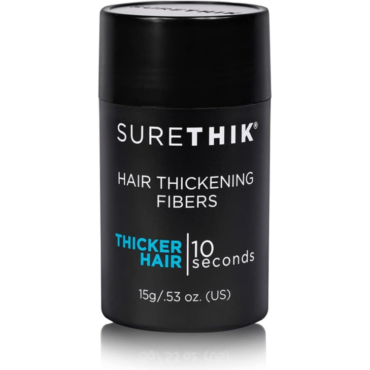 SURETHIK Building Hair Fibers to conceal thinning hair Instantly Fuller Looking Hair for Men Women Auburn 15g